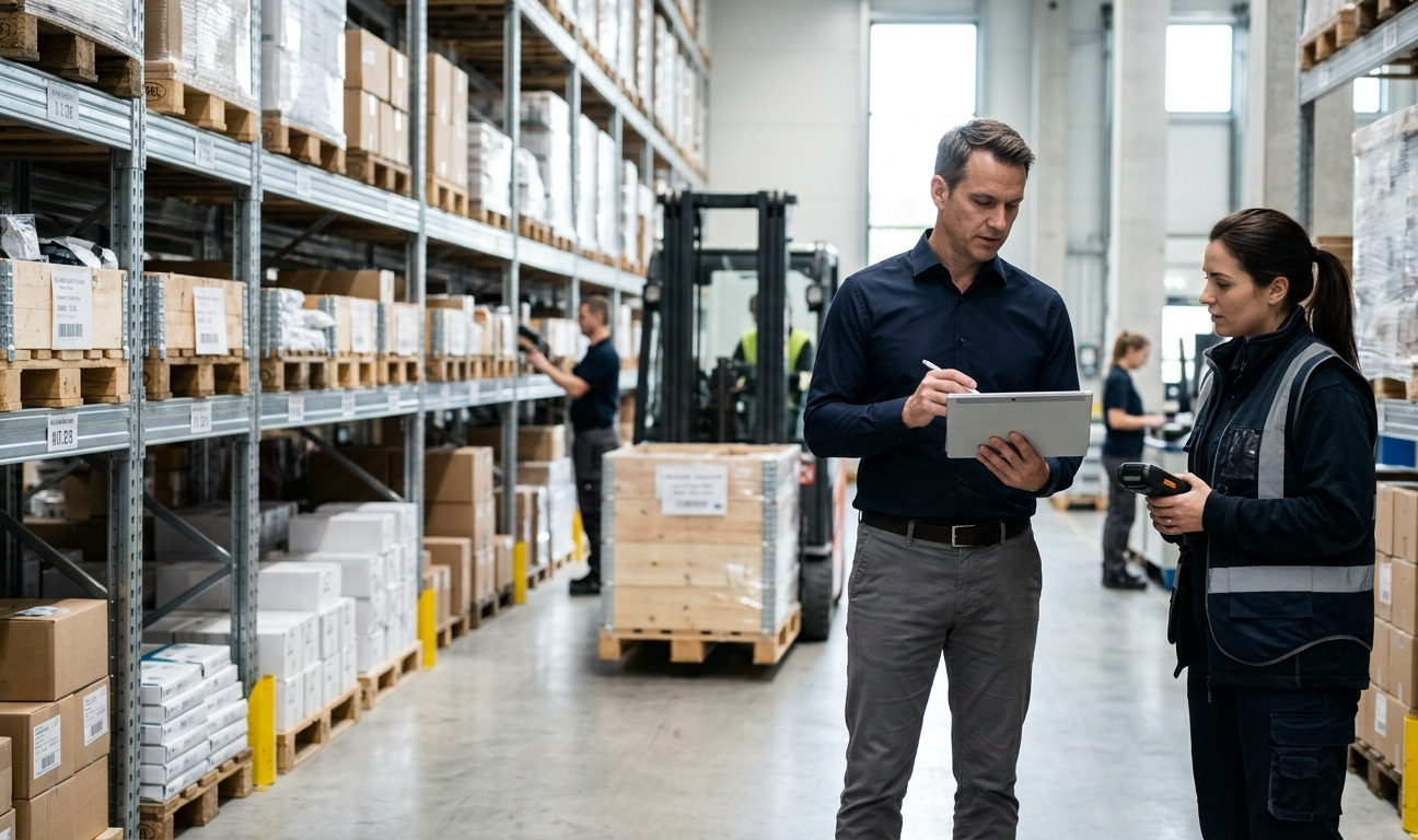 Optimisation et modélisation des entrepôts ou magasins de stockage supply chain experts